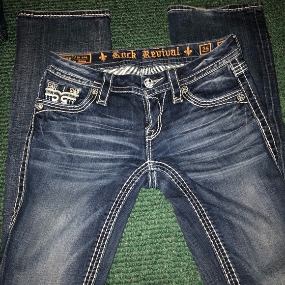 Rock Revival Jeans size 25 - Picture 2 of 2